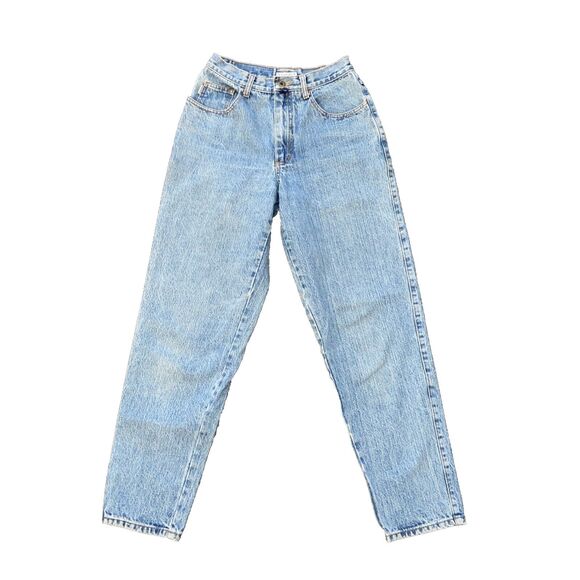 Vintage ESPRIT 90s blue jeans High Waist size 9 RN#46077 MADE IN MEXICO - Picture 1 of 14